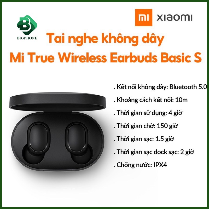 Tai nghe không dây Bluetooth Xiaomi Mi True Wireless Earbud Basic S.