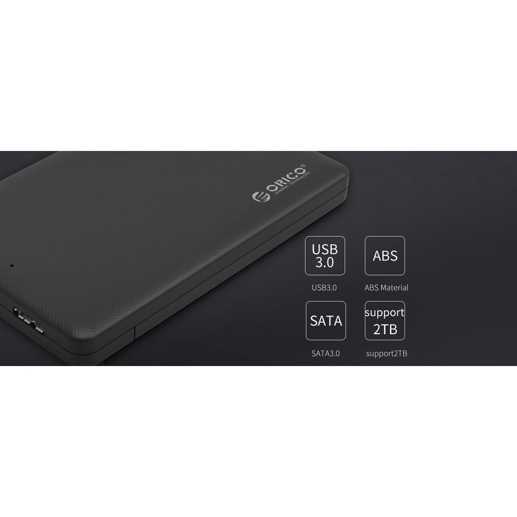 Hộp đựng ổ cứng HDD, SSD 2.5 inch BOX Orico 2577U3 2.5inch USB 3.0