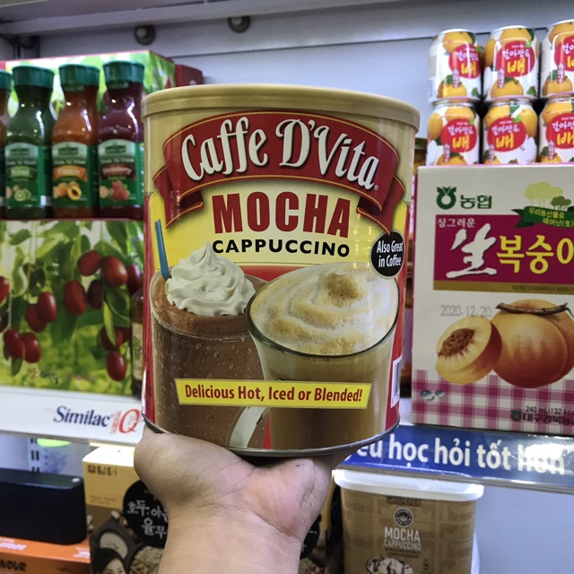 Cà Phê Sữa Caffe D'Vita Mocha Cappuccino 1.8kg - Chuẩn Hương Vị Mỹ