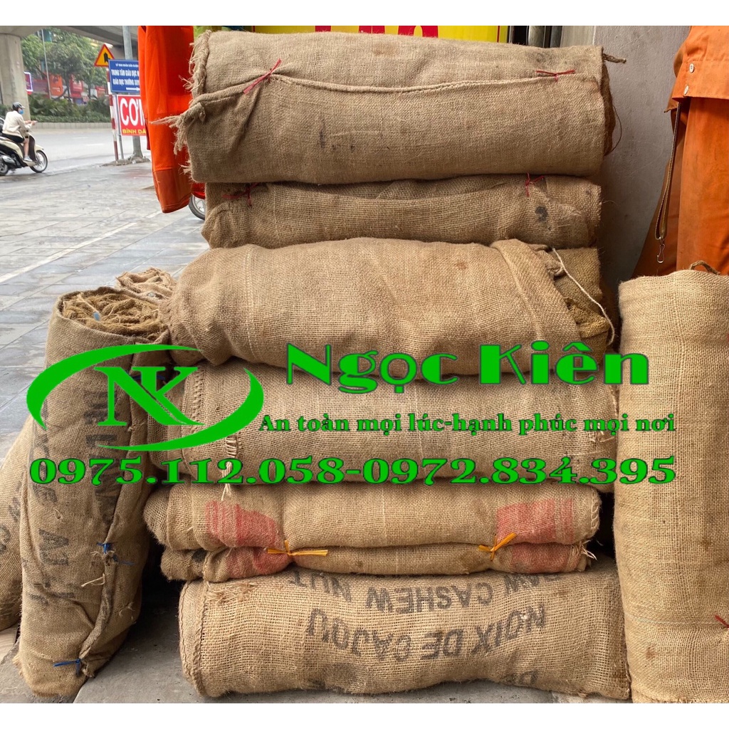Bao tải đay bảo giưỡng bê tông,bao tải quấn cây