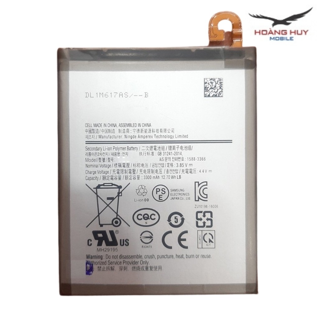 Pin Samsung Galaxy A10 / M10 / A750 / A7 / EB-BA750ABU Dung Lượng 3300mAh Hàng Zin Nhập Khẩu Bảo Hành 6 Tháng