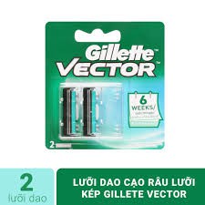 Lưỡi dao cạo râu Gillette Vector hộp 2 cái