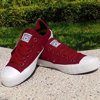 Giày Chuck II AllStar Classic Màu Đỏ Mận Cổ Thấp Nam