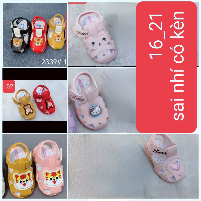 giày kèn chíp cho các bé zs từ 16 cho đến 21rat xinh