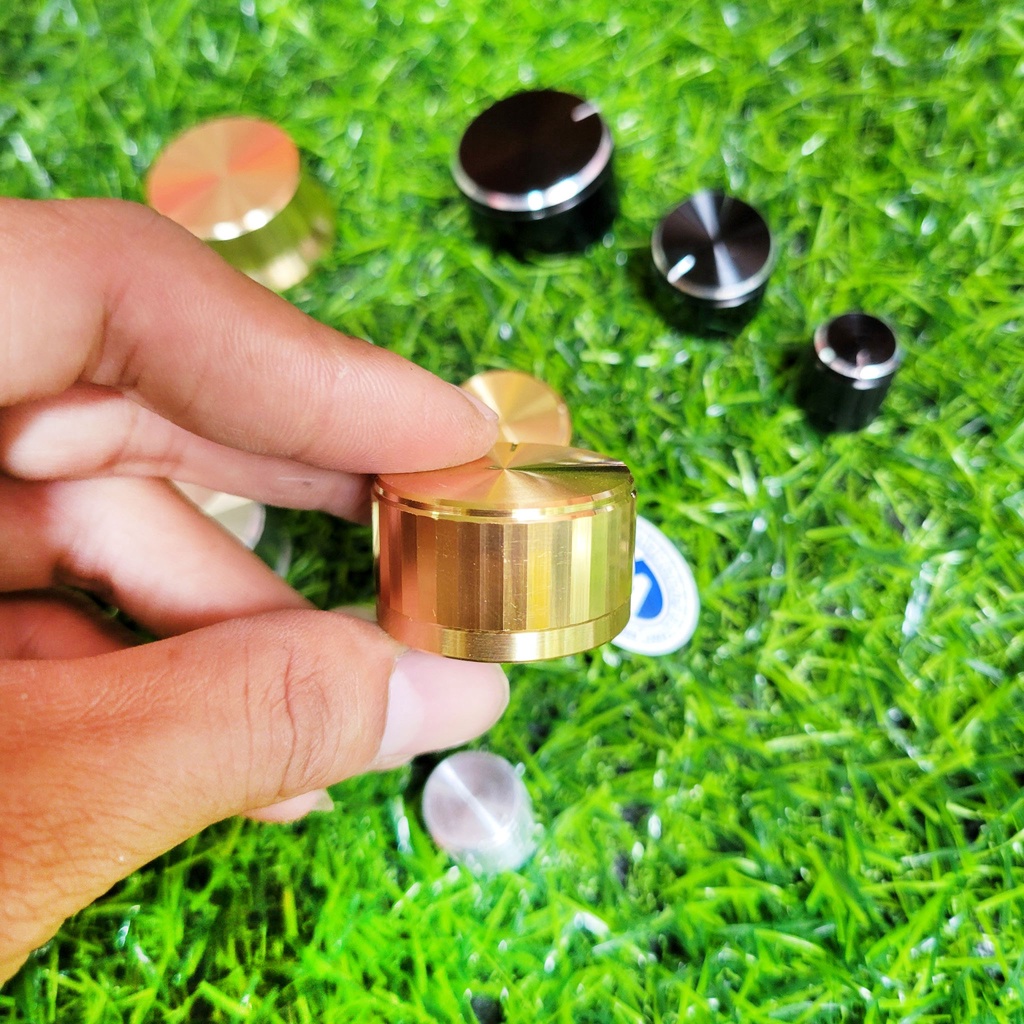 Nút Volume Ampli Núm vặn tổng cho ampli chất liệu nhôm