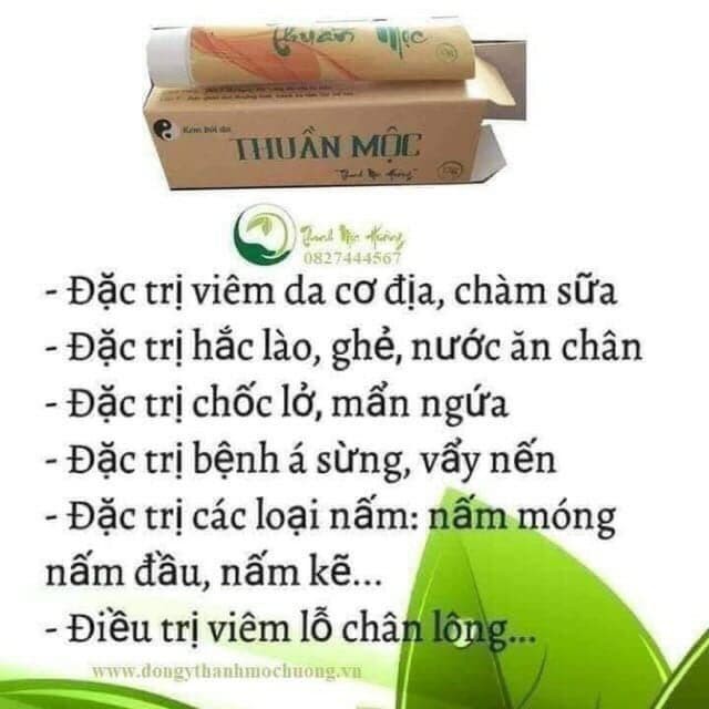 [ CHÍNH HÃNG ] Kem Bôi Da Thuần . Mộc - Thanh Mộc . Hương