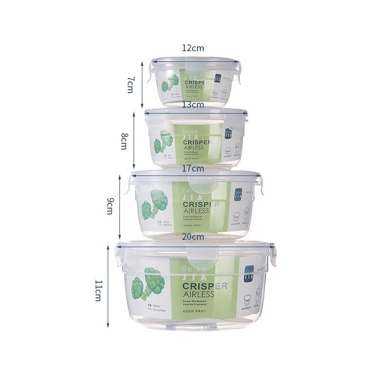 Hộp đựng thực phẩm -Đựng thức ăn Nhựa Cao Cấp Để Tủ Lạnh Giữ Nhiệt