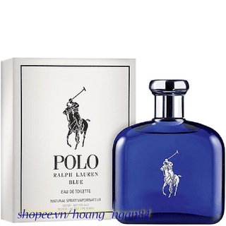 Nước hoa nam tester 125ml ralph lauren polo blue edt 100% chính hãng