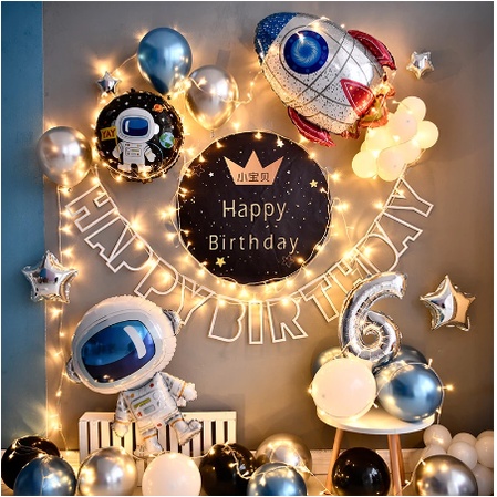 Dây HAPPY BIRTHDAY chữ rỗng ép kim trang trí tiệc sinh nhật