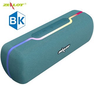 Loa Zealot S55 TWS Bluetooth 5.0, Âm Thanh Ấn Tượng 10W Với Đèn Màu Sắc Hỗn Hợp Âm Thanh Âm Chân Thực, Chính hãng