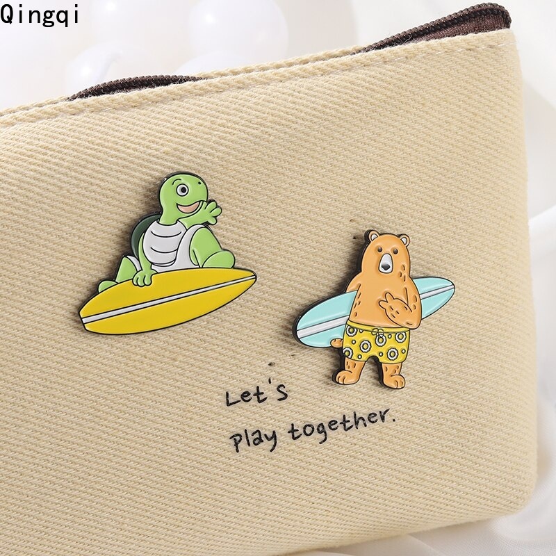 Ghim cài áo MISS ZOE hình động vật hoạt hình dễ thương