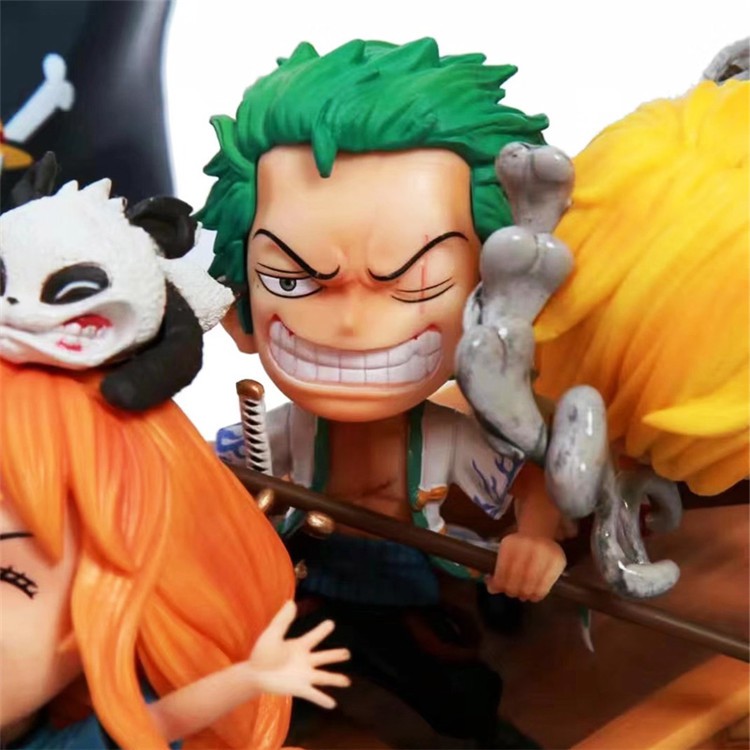 Mô hình chibi băng hải tặc mũ rơm hàng mới siêu đẹp