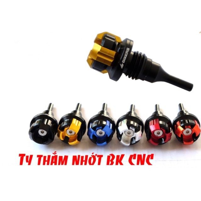 Ti thăm nhớt Biker nhôm CNC