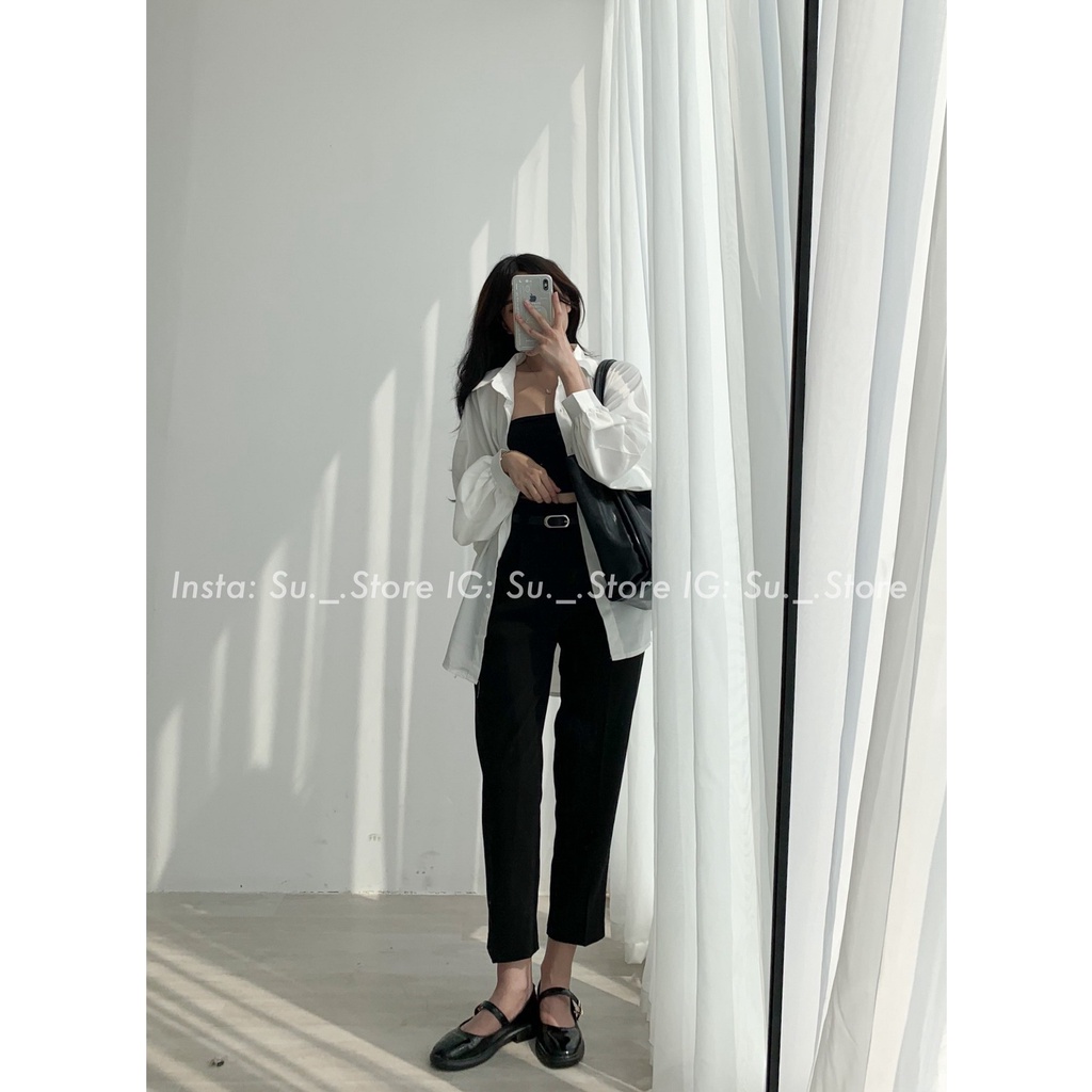 Áo sơ mi tay bồng đuôi tôm A2201 SUSTORE