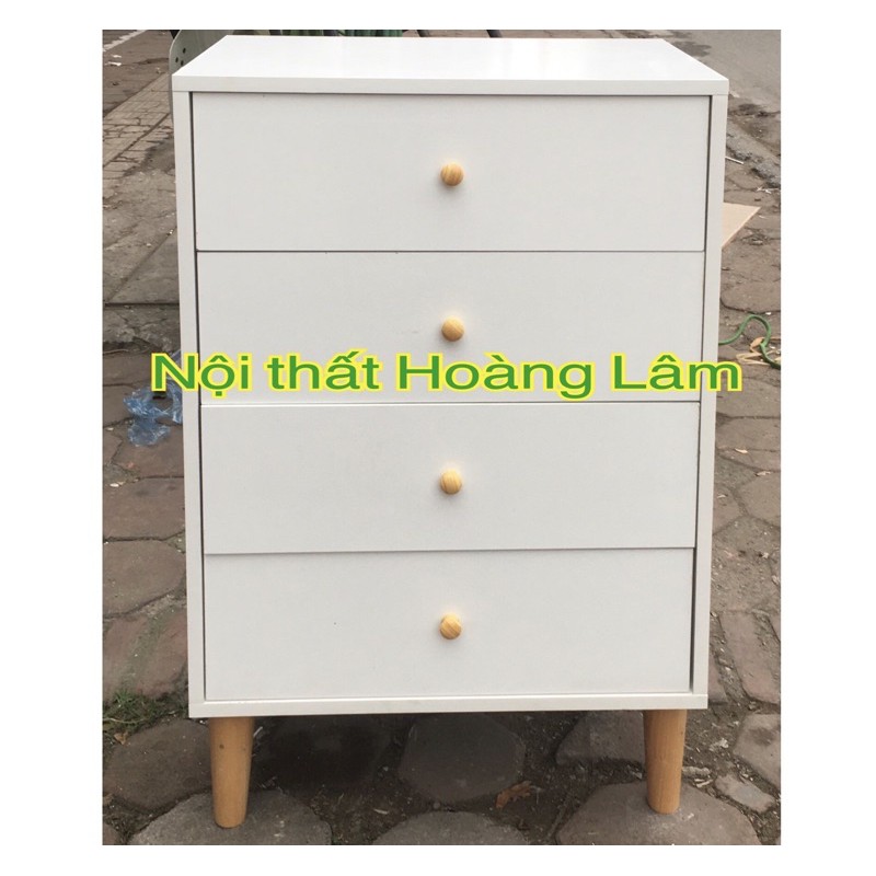 Tủ lửng ngăn kéo chân gỗ