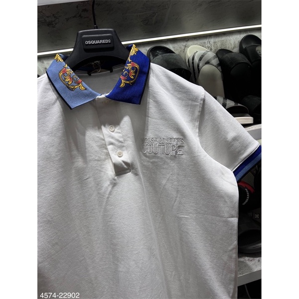 Áo Pole Ve.Sace Viền Cổ New 2022