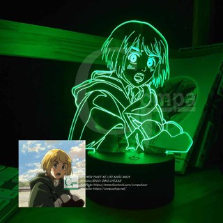 [Đèn Ngủ Siêu Đẹp] Đèn Ngủ Attack On Titan Armin Arlert Type 02