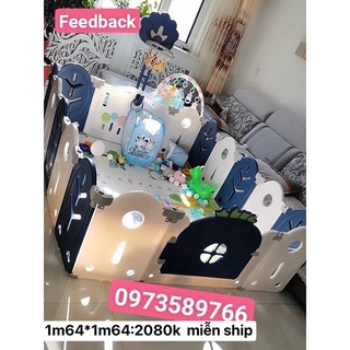 Quây cũi nhựa cho bé lucky honper hàng cao cấp tặng thảm 100 bóng gấu phát nhạc ,ib phí ship !!!!!!!!!!!!!!!
