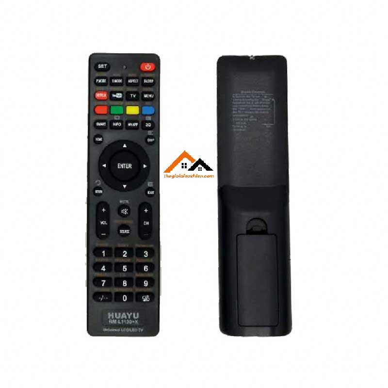 Remote Điều Khiển Tivi Đa Năng RM-L1130+X Dùng Cho Tất Cả Các Dòng TV Thông Minh-LCD-LED-3D