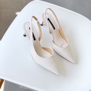 Size 35 Giày zara xuất Đen- trắng