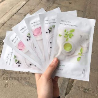 COMBO 10 MIẾNG MẶT NẠ GIẤY INNISFREE HÀNG CHÍNH HÃNG