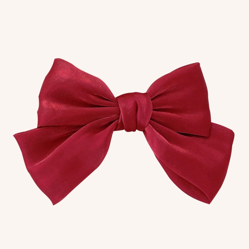 Dây Buộc Tóc Nơ Nhung Xinh Xắn Theo Phong Cách Năm Mới