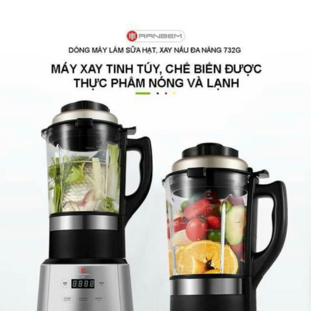 Máy làm sữa hạt Ranbem 732G