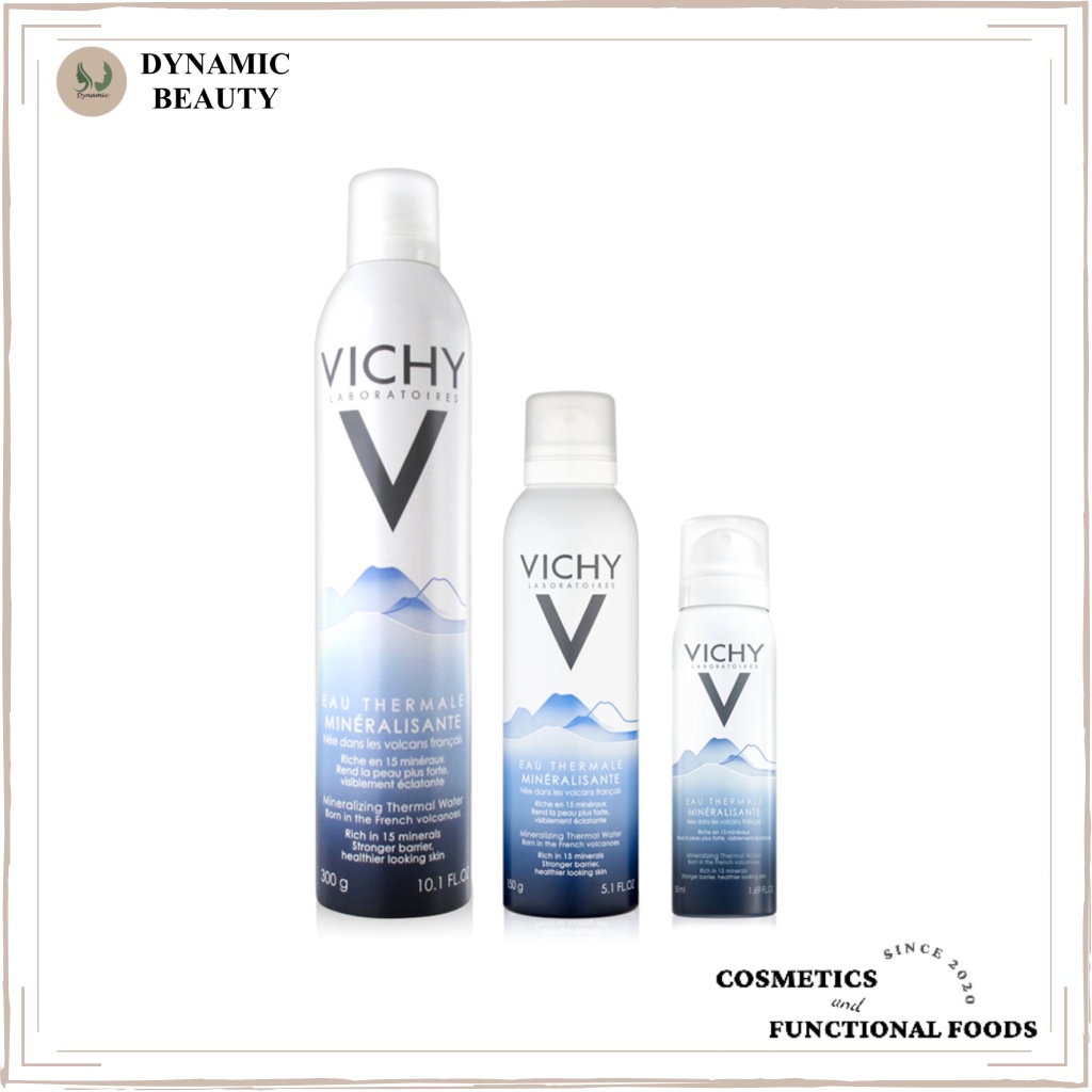 Nước xịt khoáng Vichy mineralizing thermal water dưỡng da cấp ẩm và bảo vệ da 50ml - 150ml - 300ml