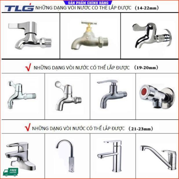 💎TLG💎 Bộ dây vòi xịt nước rửa xe, tưới cây . tăng áp 3 lần, loại 7m, 10m 206319 cút sập,nối đen+ tặng mở chai