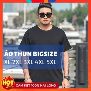 Áo bigsize tay ngắn 🔸NTT BZ🔸 Áo thun Big size nam nữ cotton trắng đen XL 2XL 3XL 4XL 5XL