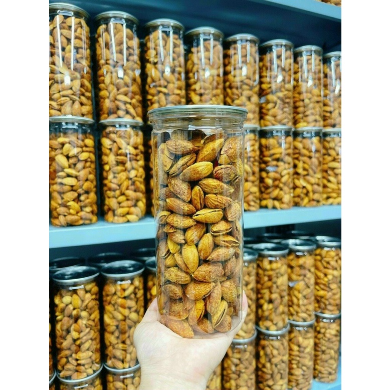 HẠNH NHÂN RANG BƠ AAA HỘP PET 450GR