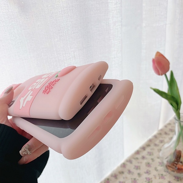 Ốp Điện Thoại Silicon Hình Bình Sữa Em Bé Cho iPhone 12 11 Pro Max Mini X XR XS Max 6 6S 7 8 Plus