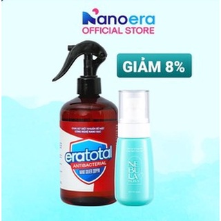 Dung Dịch Vệ Sinh Phụ Nữ, Nước Rửa Phụ Khoa Nano Bạc Nebula Bliss và Nước Rửa Tay Nano Bạc Khử Khuẩn Eratotal 5