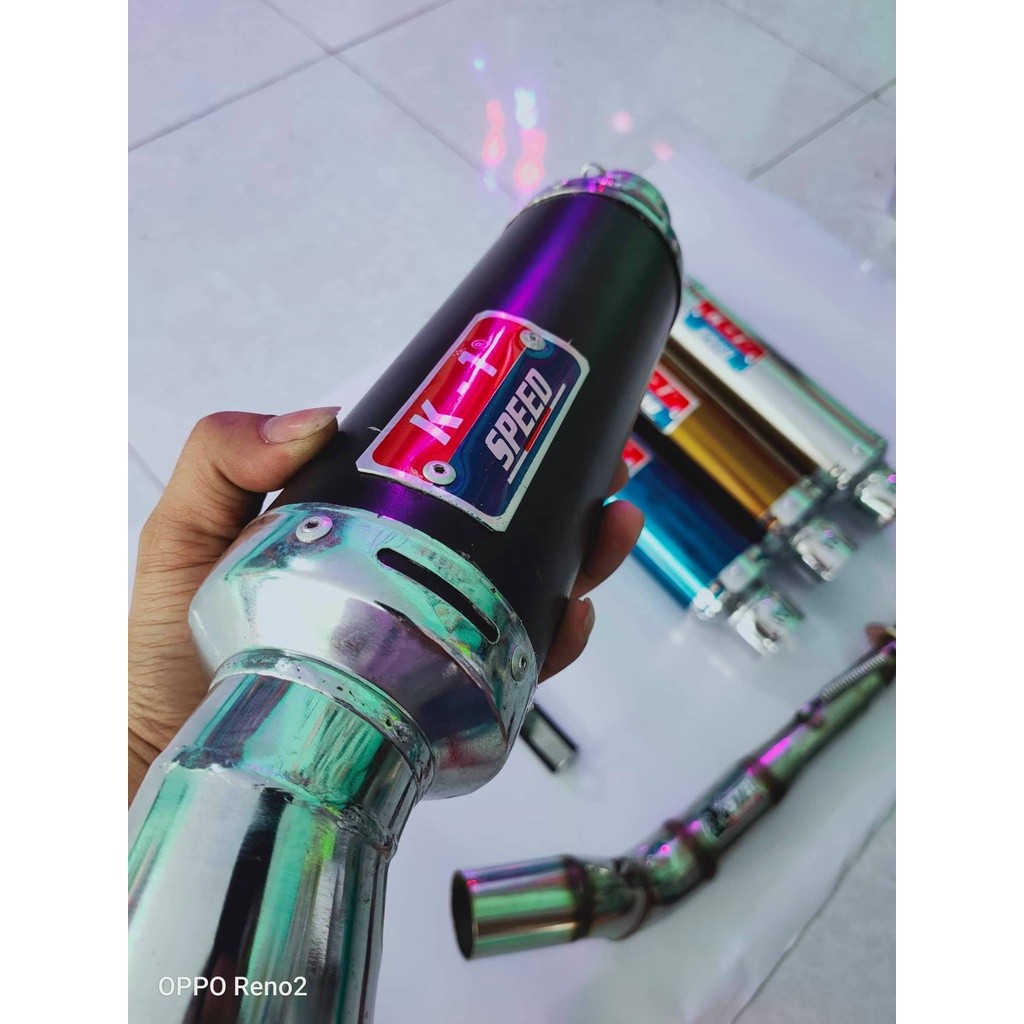 PÔ K1 FULL CỔ 2 KHÚC LẮP CHO RAIDER , SATRIA