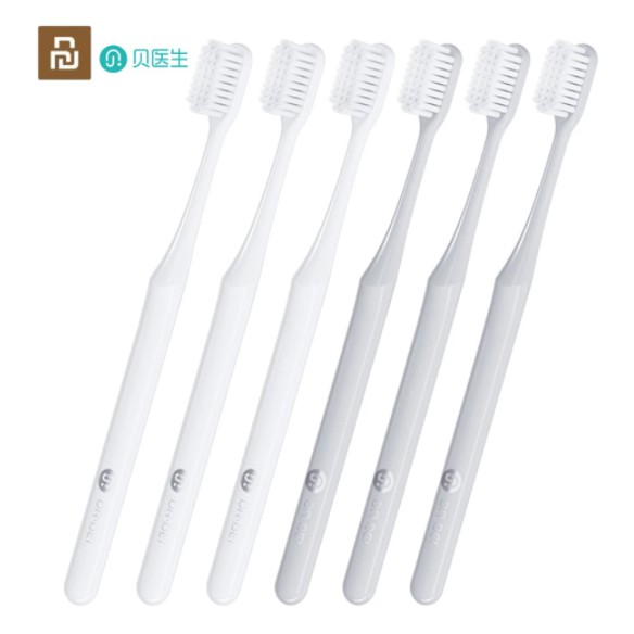 Bàn chải đánh răng sợi nano lông mềm từ Nhật Bản