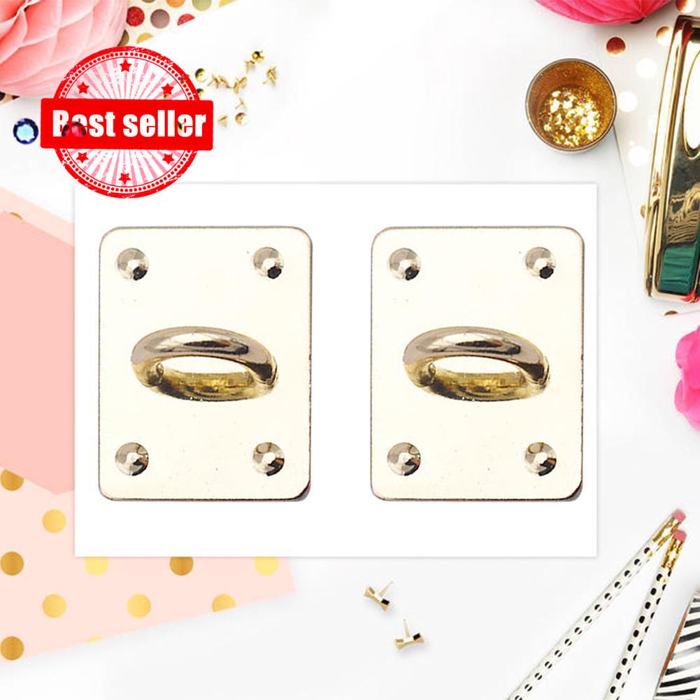 1 Móc Dán Điện Thoại Bằng Kim Loại Hình Vuông/Trái Tim Diy T1E7