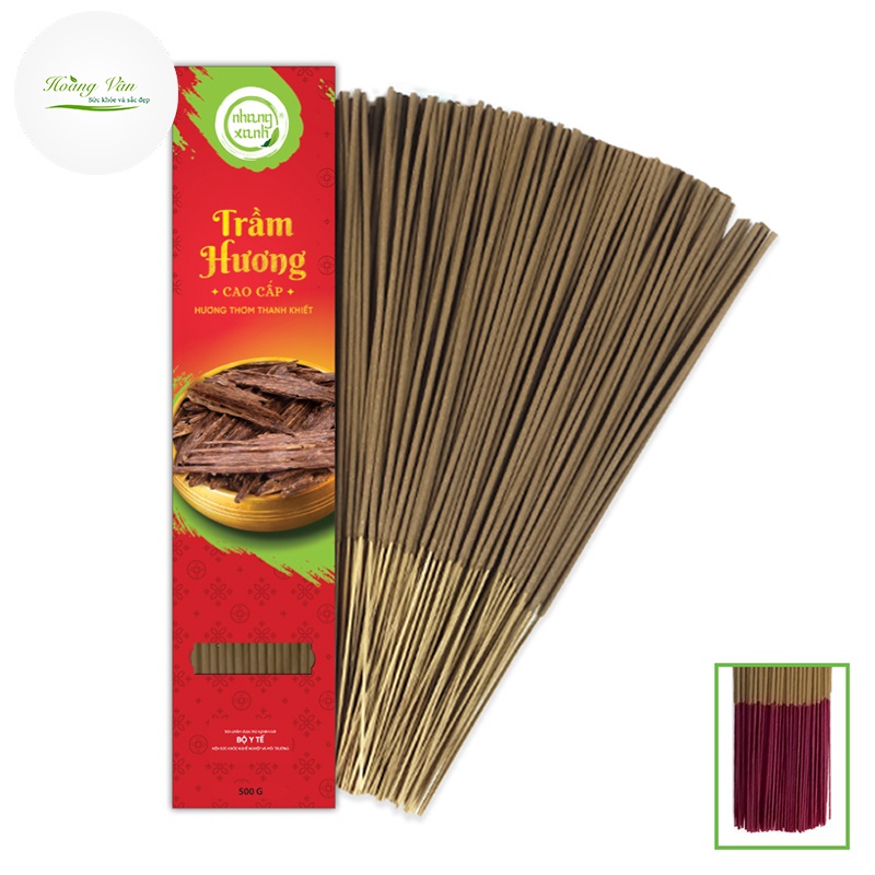 Nhang Xanh Trầm Hương cao cấp - Hộp 500 gram