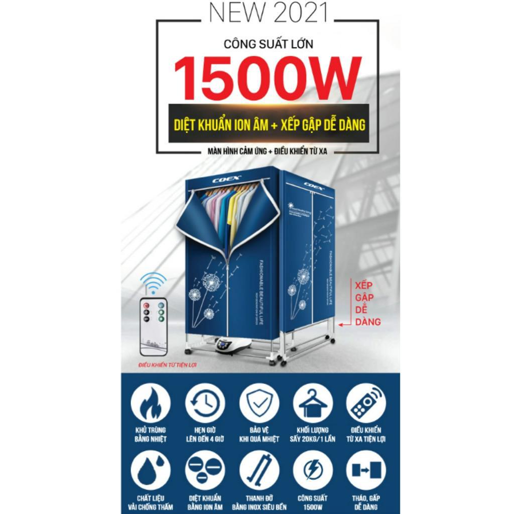 Máy sấy quần áo đa năng COEX CD-6106