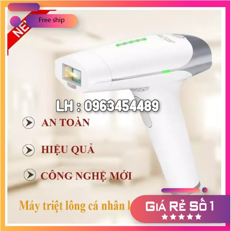 Máy triệt lông vĩnh viễn + trẻ hóa da cá nhân Lescolton IPL T009