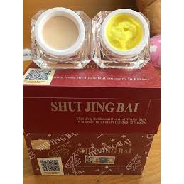 Bộ đôi kem mờ nám dưỡng trắng da shui jing bai chính hãng