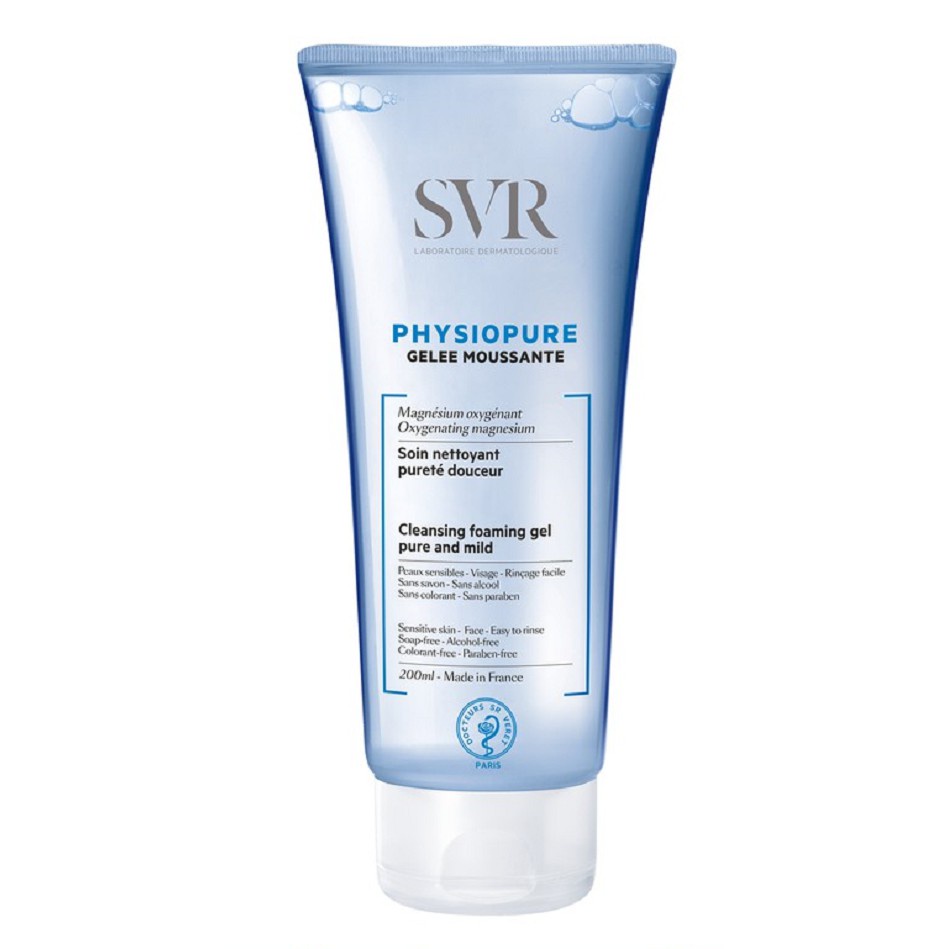 Gel rửa mặt dành cho da nhạy cảm SVR PHYSIOPURE Gelee Moussante 200ml