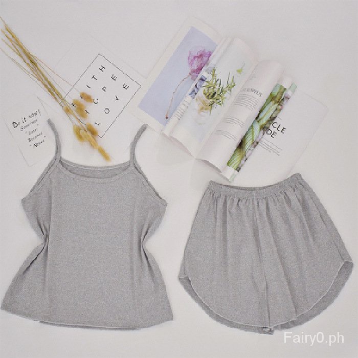 Plus Bộ Đồ Ngủ Hai Dây Màu Trơn Thoáng Khí size Lớn M / XL / XXL