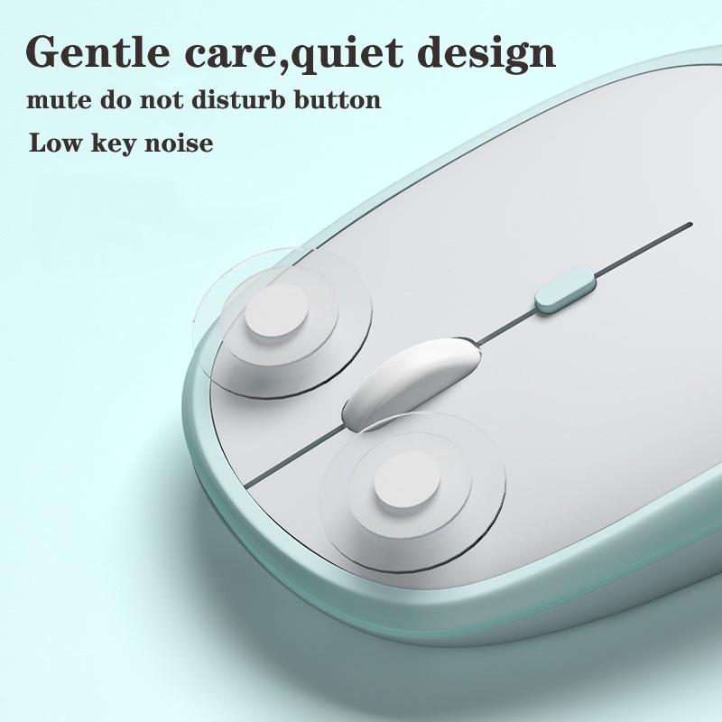Chuột Bluetooth Không Dây UPBGNG Với Bộ Nhận Tín Hiệu Cho Xiaomi Mi Pad 5 Pro Xiaomi Pad 5