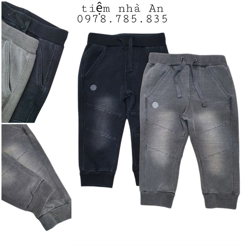 quần jean bé trai , quần bò cho bé trai , chất jean mềm bé mặc thoải mái hàng xuất dư xịn - tiệm nhà an