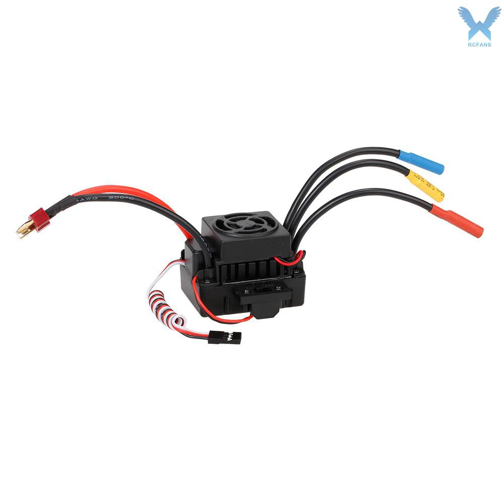 Bộ Điều Khiển Tốc Độ Động Cơ Không Chổi Than Ocday 60a 2-3s Esc Với 5.8v / 3a Bec Cho Xe Rc 1 / 10 Rc