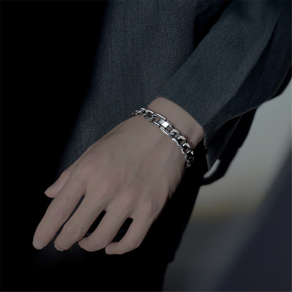 Vòng Tay Inox Sáu Mặt Cá Tính Cho Nam Và Nữ