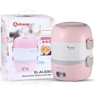 Hộp Hâm Nóng ArirangLife EL-ALS263 (Hồng) - Hàng Chính Hãng
