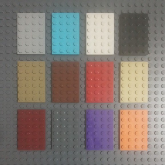 Đồ Chơi Chính Hãng Plate 4 x 6