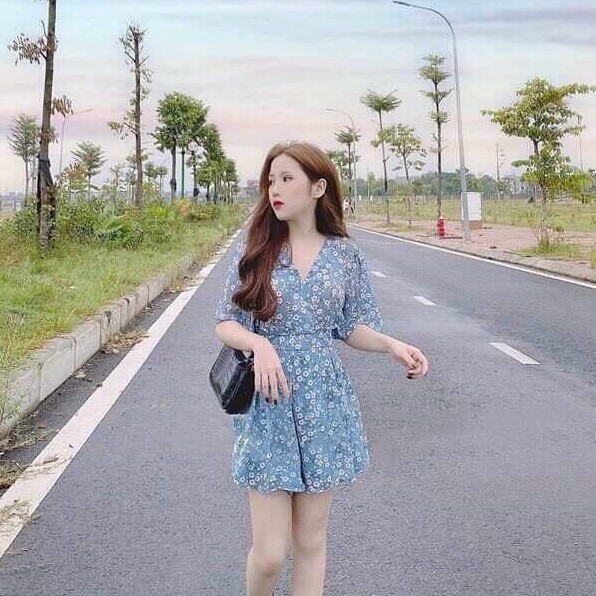 JUMPSUIT HOA DÁNG GIẢ VÁY HÀNG 2 LỚP CHẤT CỰC ĐẸP