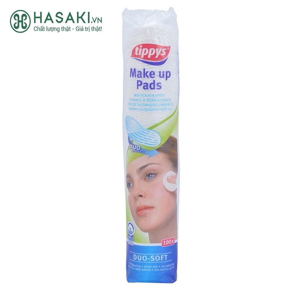 Bông Tẩy Trang Tippys Makeup Pads Classic